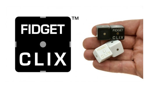 FIDGET CLIX Introduces a Revolutionary New Hand Held Device That Makes Your Day a Little Easier.