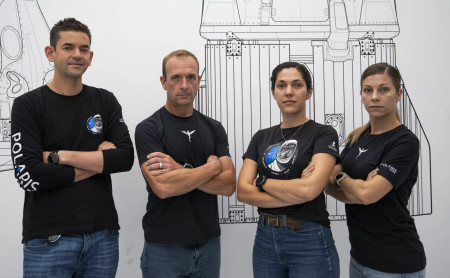 The Polaris Dawn astronaut crew