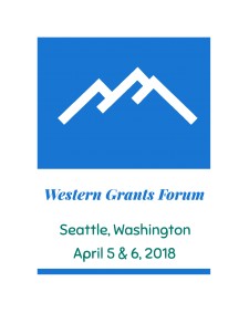 Western Grants Forum 2018