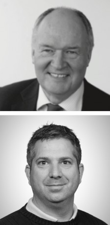 Prof Andrew Coats (top) and Dr. Gregory Guillory (bottom).