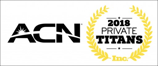 ACN Recognized on Inc. Magazine's List of 1,000 Private Titans in American Business