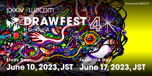 Announcing Drawfest4, a Drawing Event Involving More Than 10,000 Creators From Around the World: Popular Creators OMOCAT and Ogipote Teach Drawing and Creative Techniques