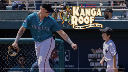 Kangaroof by UHSC Proudly Sponsors Modesto Nuts' Future Stars Program in Partnership With the Seattle Mariners' Affiliate