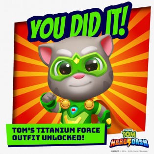 19+ Play Talking Tom Hero Dash Run Game Background
