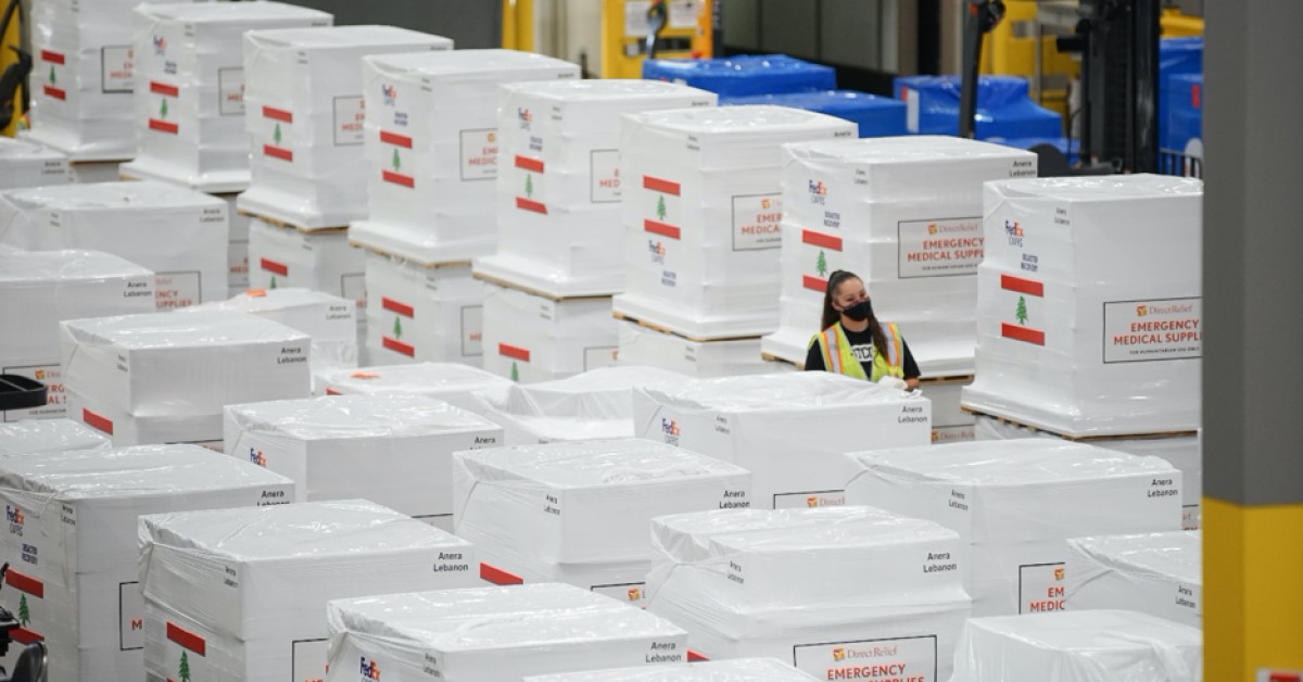 ATFL Coordinates 13 Million in Medical Supplies to Lebanon, Arrived