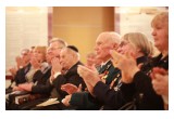 Members of nonprofit organizations, veterans, clergy, human rights activists, artists and concerned members of the community , at the Church of Scientology of Moscow to mark International Holocaust Remembrance Day