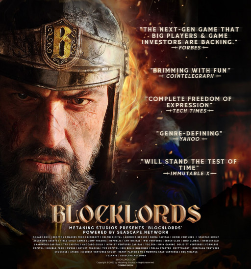 BLOCKLORDS Kicks Off Medieval Mayhem With Exclusive Live Event, Announces New Features and Brand Ambassadors