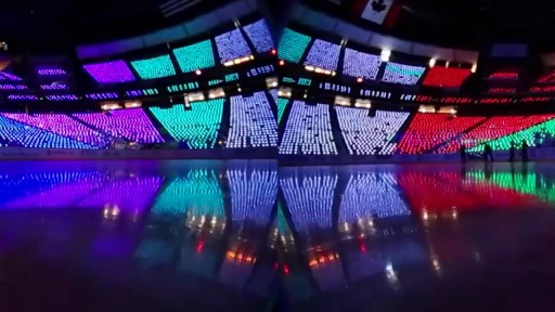 360 video: Xylobands USA LED Wristbands Light-Up Entire Stadium