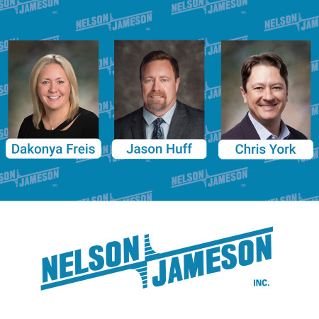 Nelson-Jameson Commercial Team Leaders Dakonya Freis, Jason Huff, and Chris York
