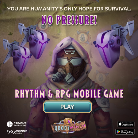 Melcher Studios Releases Rhythm and RPG Mobile Game RoodyMental