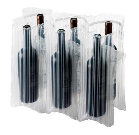 6-Bottle Air Cushion Shipper