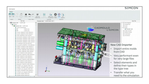 HOOPS Native Platform Powers Visualization of Injection Molding Simulations for SIMCON