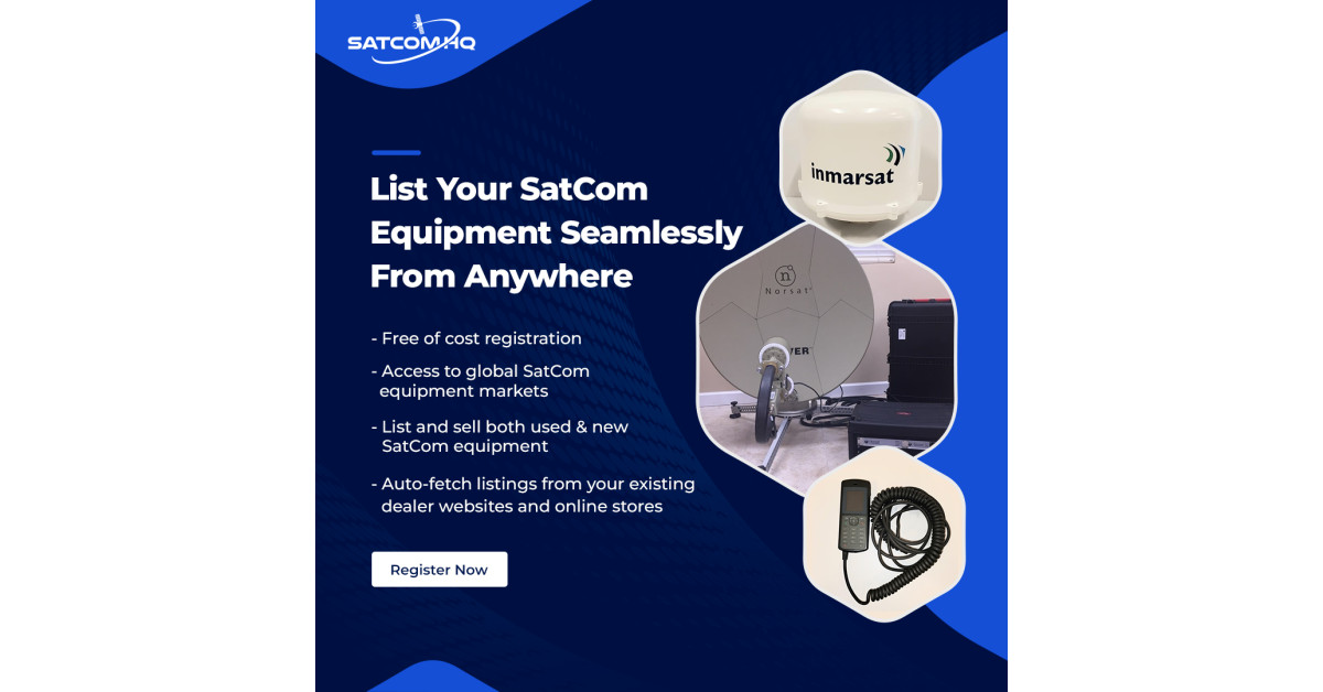 SatcomHQ Launches Registration for Satcom Equipment Dealers and Distributors Worldwide