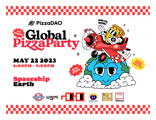 PizzaDAO Celebrates Third Annual Global Pizza Party