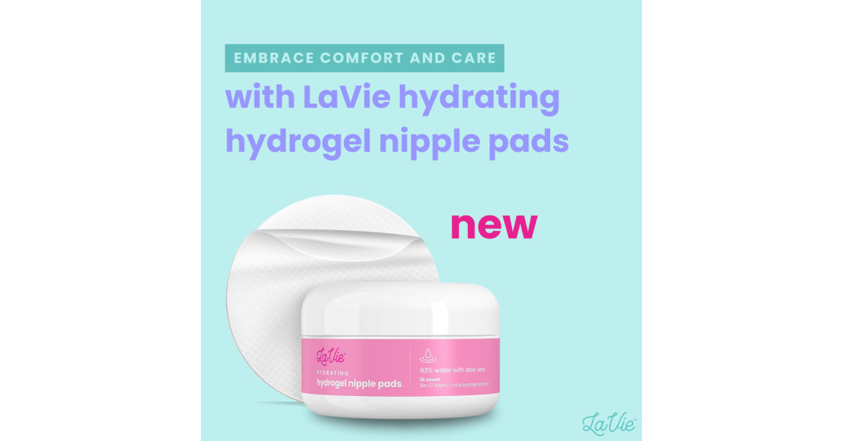 LaVie Mom Introduces Revolutionary Hydrogel Nipple Pads for Nursing Mothers