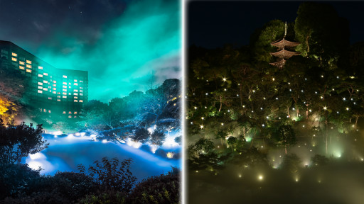 The Northern Lights Shine Bright for Hotel Chinzanso Tokyo's 70th Anniversary