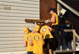 Helping shore up a home