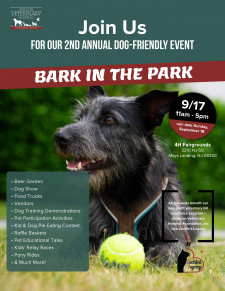 Bark In The Park Event