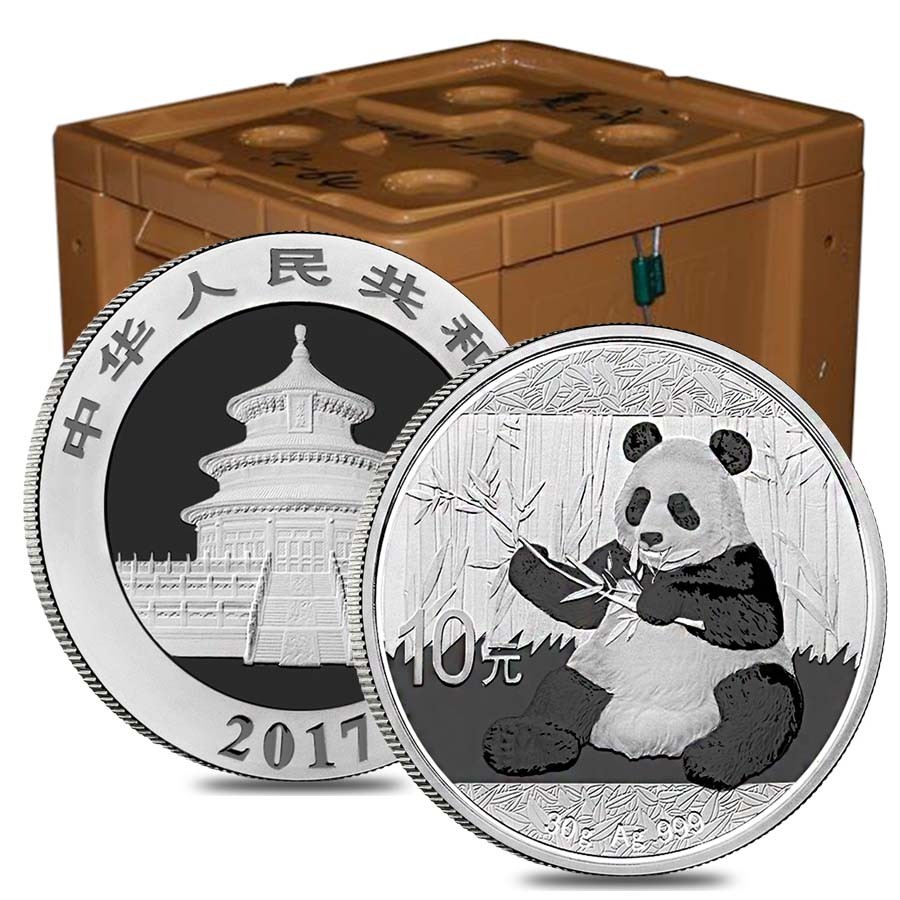 Bullion Exchanges Brings You the New 2017 Chinese Silver Pandas