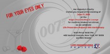 Life Preservers Project Celebrates with James Bond Themed Event