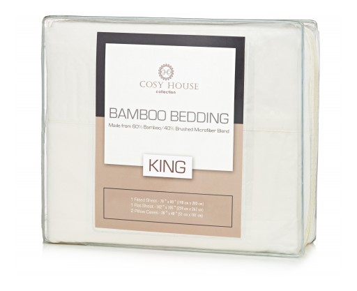 Cosy House Collection Launches the Finest Quality Bamboo Blend Bed Sheets on Amazon