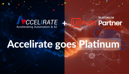 Accelirate, a UiPath Partner, Goes Platinum