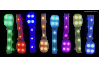 Xylobands Intelligent LED Wristbands Feature 360 Degrees of Light