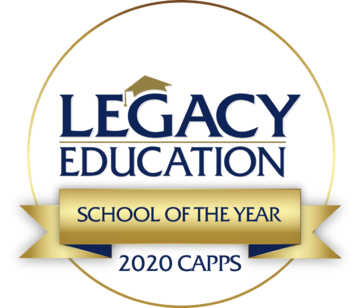 Legacy Education Awarded 2020 School of the Year by the California