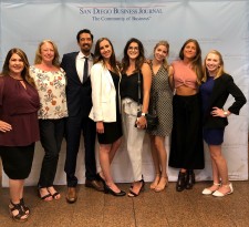 Sullivan team at the SDBJ award ceremony