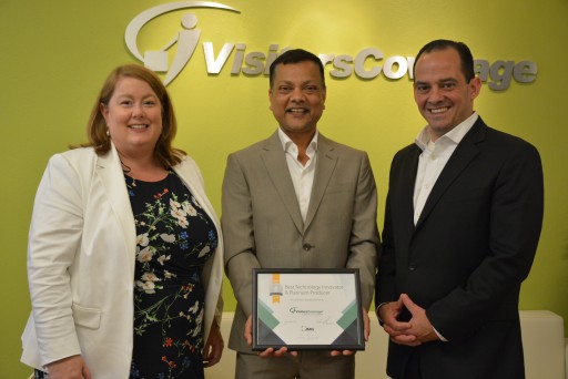 VisitorsCoverage Inc. Recognized as Valued Partner and Technological Innovator