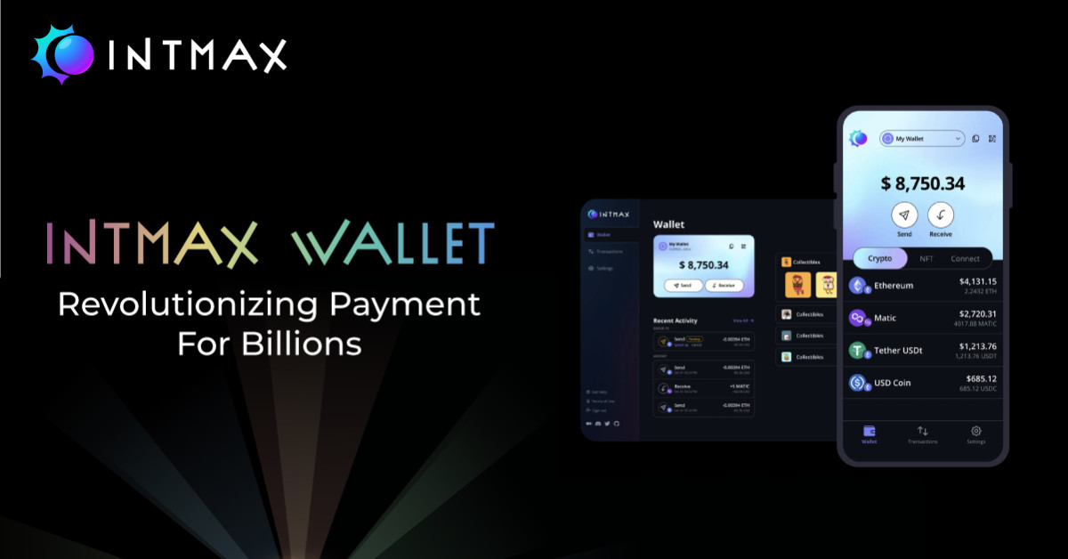 INTMAX Introduces Revolutionary ‘Walletless Wallet’ for Seamless Cryptocurrency Transactions