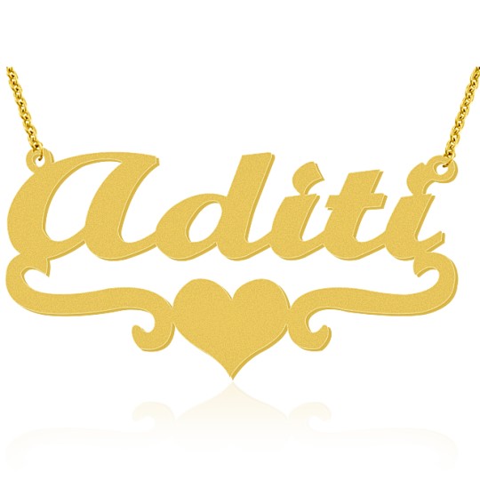Gift Your Darling Wife Name Necklace