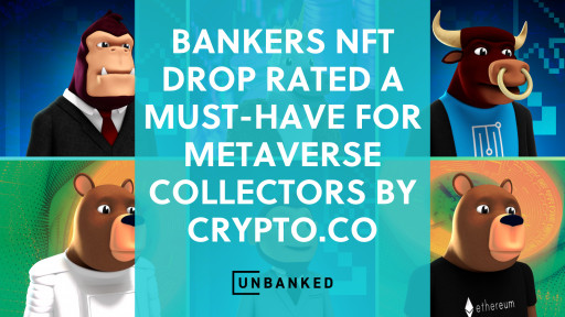 Bankers NFT Drop Rated must have Metaverse kolekcionāriem 1