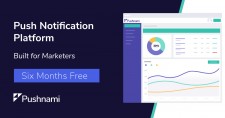 Free Push Notification Software by Pushnami
