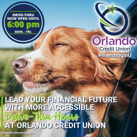 Orlando Credit Union Now Offers New Drive-Thru Hours