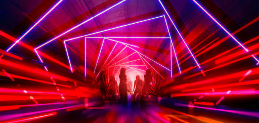 World First Comes to Wynyard Tunnels as Part of Vivid Sydney 2023