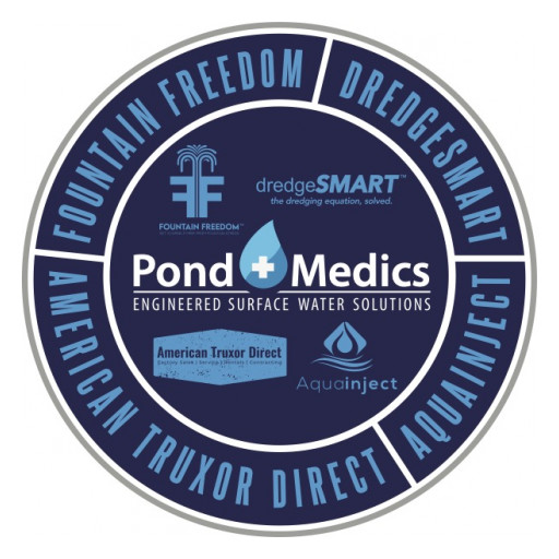 Announcing the PondMedics' Family of Brands: Solutions to All Surface Water Needs