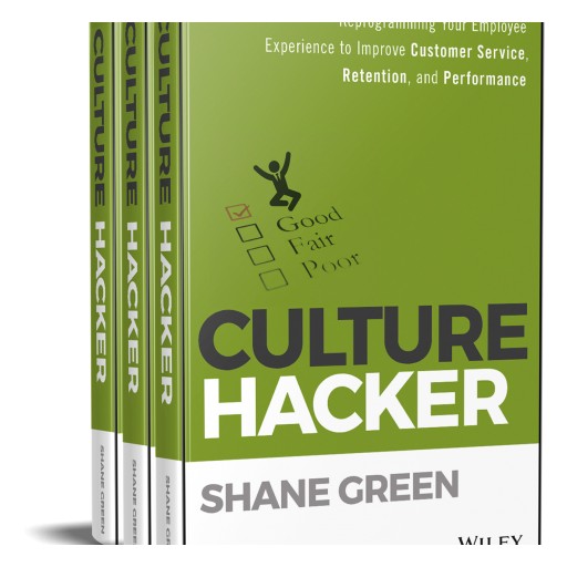 Shane Green's Debut Book, 'Culture Hacker,' is Published and Receives Great Reviews