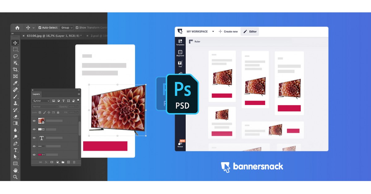 Bannersnack Releases the Ultimate Productivity Tool: PSD Editor | Newswire