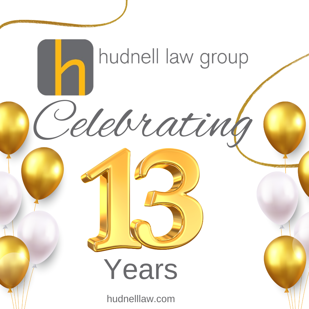 Hudnell Law Group Marks 13th Anniversary Newswire