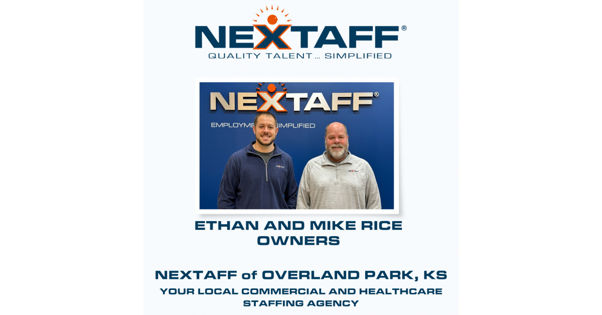 Staffing Industry Leader NEXTAFF Announces New Ownership of Overland