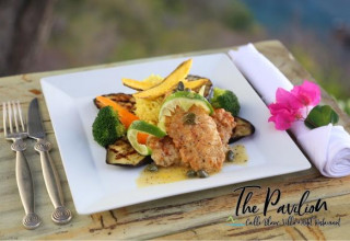 Lionfish Francese - The Pavilion Restaurant at Caille Blanc Villa & Hotel
