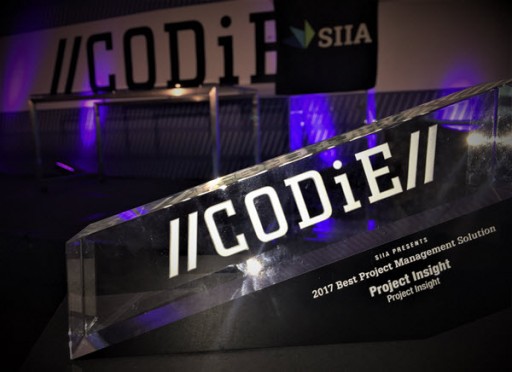 Project Insight Named 2017 SIIA Business Technology CODiE Award Winner