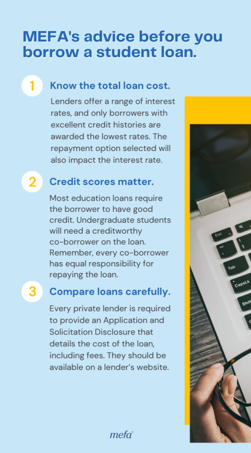 MEFA Offers Strategies to Minimize Student Loan Borrowing