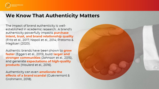 New Breakthrough Research Study Reveals Top 20 Most Authentic Brands