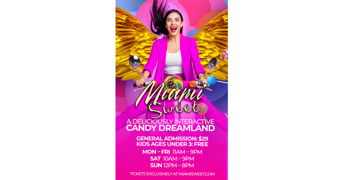 Candy Kingdom Presents 'Miami Sweet,' a Sugary Escape Opening at