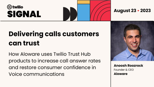 Trusted Voice Communications: Anoosh Roozrock at SIGNAL 2023