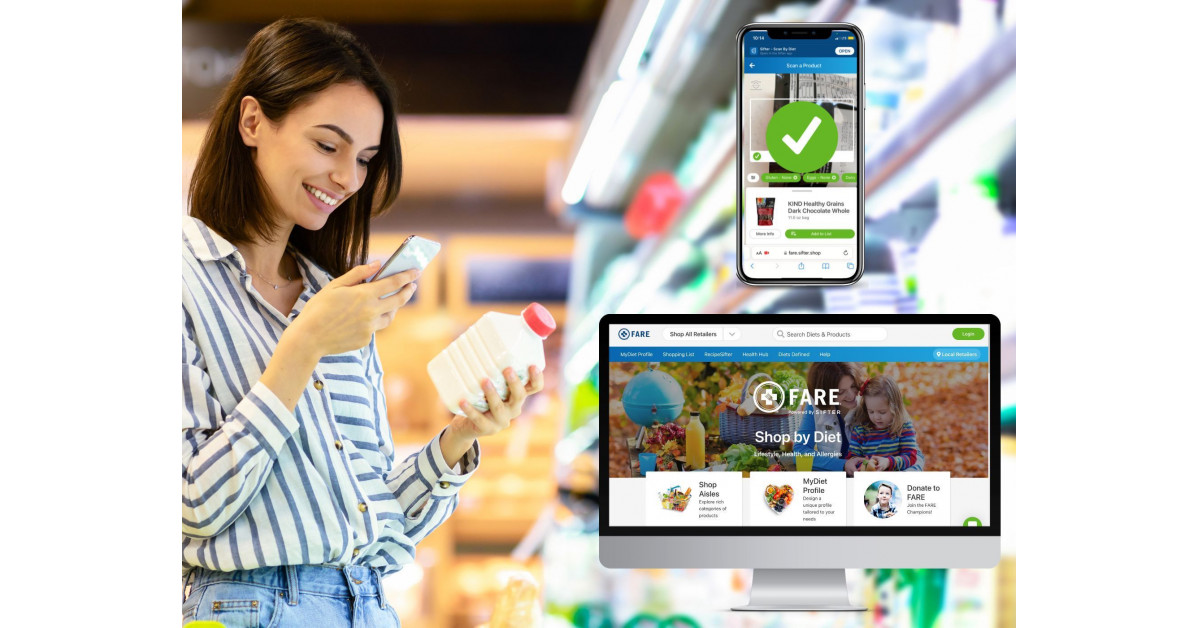 FARE and Sifter Announce Grocery Shopping Technology for the Food