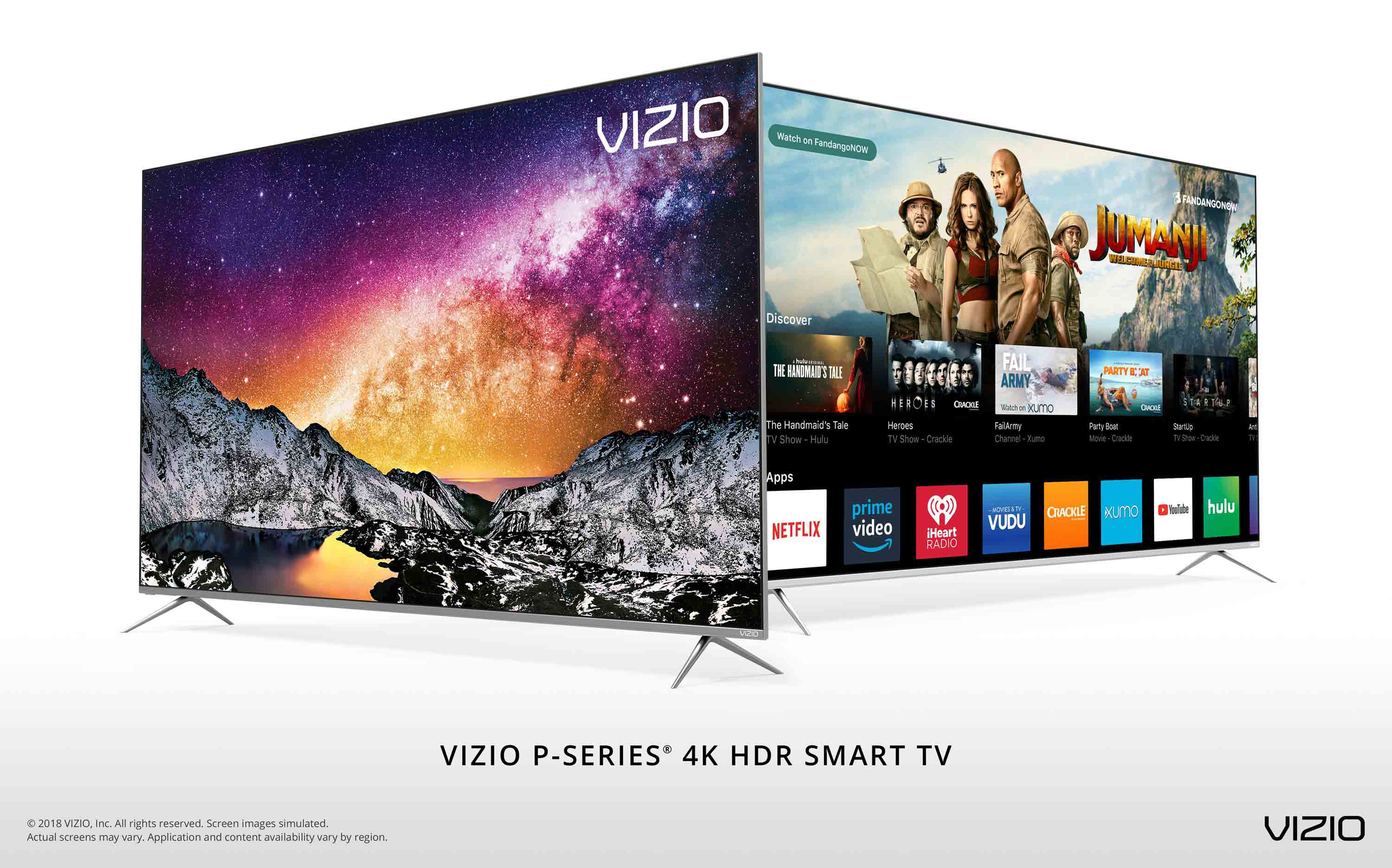 VIZIO's AllNew 2018 PSeries® 4K HDR Smart TV Collection Turns Every