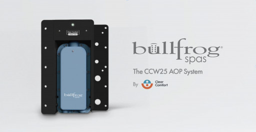 Bullfrog Spas to Feature Premium AOP System by Clear Comfort